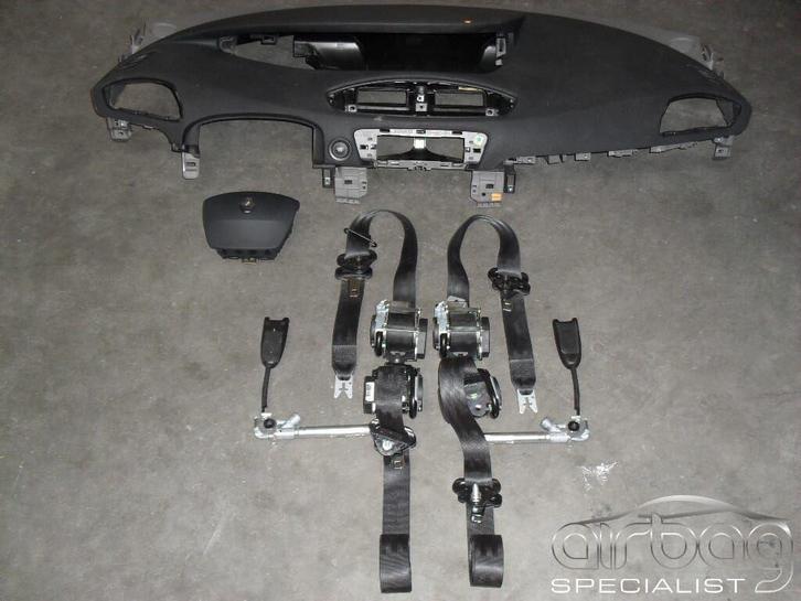 Complete airbag set renault scenic model 2010-2016, Autos : Pièces & Accessoires, Tableau de bord & Interrupteurs, Renault, Utilisé