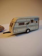 Vintage miniatuur auto met caravan, Made in England, 1970s, Ophalen, Gebruikt