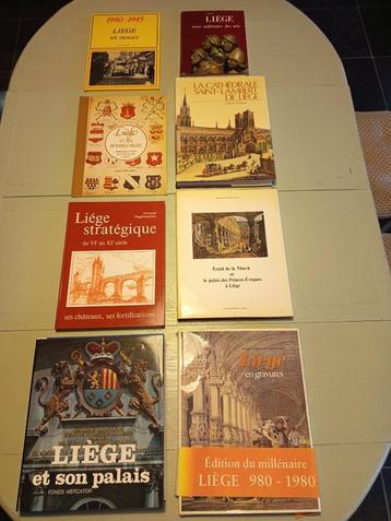 Livres anciens (années 1970) sur Liège.  beschikbaar voor biedingen