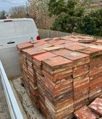 Lot oude terracotta tegels Voor info graag BELLEN 0474220705, Antiek en Kunst, Ophalen
