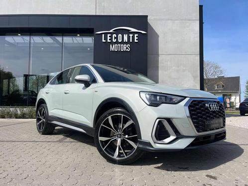 Audi Q3 Sportback 35 TFSI S line Leder/Gps/Virtual/Carplay, Auto's, Audi, Te koop, Q3, ABS, Airbags, Airconditioning, Android Auto