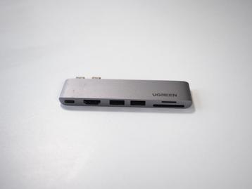 6-in-1 USB-C-hubadapter voor MacBook Air en MacBook Pro