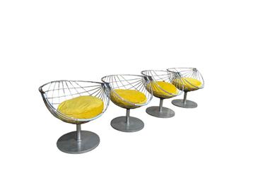 Atomic ball chairs Rudi Verelst voor Novalux