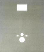 MDF plaat voor Geberit WC 120x100cm, Ophalen of Verzenden, Nieuw