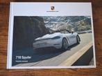 PORSCHE  718 Spyder   06/19, Boeken, Auto's | Folders en Tijdschriften, Ophalen of Verzenden, Nieuw, Porsche