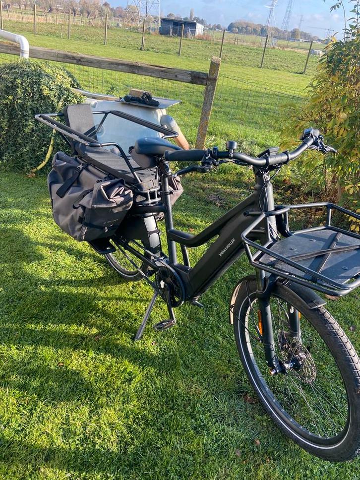 Riese & Muller Longtail speedpedelec., Vélos & Vélomoteurs, Vélos | Vélos avec bac, Utilisé, Autres marques, 2 enfants, Électrique