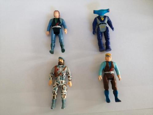 lot 4 dino-riders figuren, Verzamelen, Poppetjes en Figuurtjes, Gebruikt, Ophalen of Verzenden