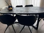MAG WEG EETTAFEL + 6 STOELEN, Ophalen, Zo goed als nieuw