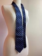 Vintage das, Blauw, Vintage, Ophalen of Verzenden, Met patroon