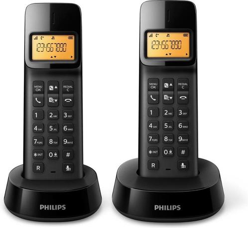 Philips DUO 140 Dect Handset draadloze Telefoons, Telecommunicatie, Vaste telefoons | Handsets en Draadloos, Nieuw, 2 handsets
