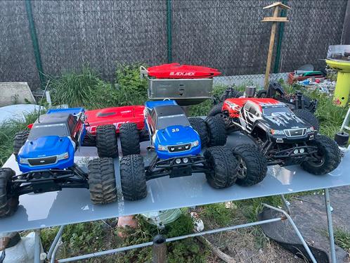 Hpi savage 3 x x en 1 x xl met toebehoren nitro, Hobby en Vrije tijd, Modelbouw | Radiografisch | Auto's, Gebruikt, Auto offroad