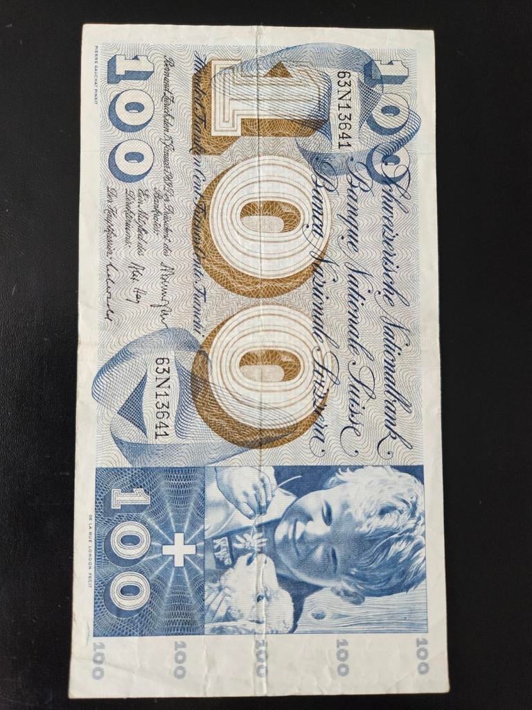100 francs Suisse, Enlèvement ou Envoi