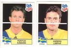 Panini/USA '94/4 x Suède/ ! Dos noir !, Comme neuf, Affiche, Image ou Autocollant, Envoi