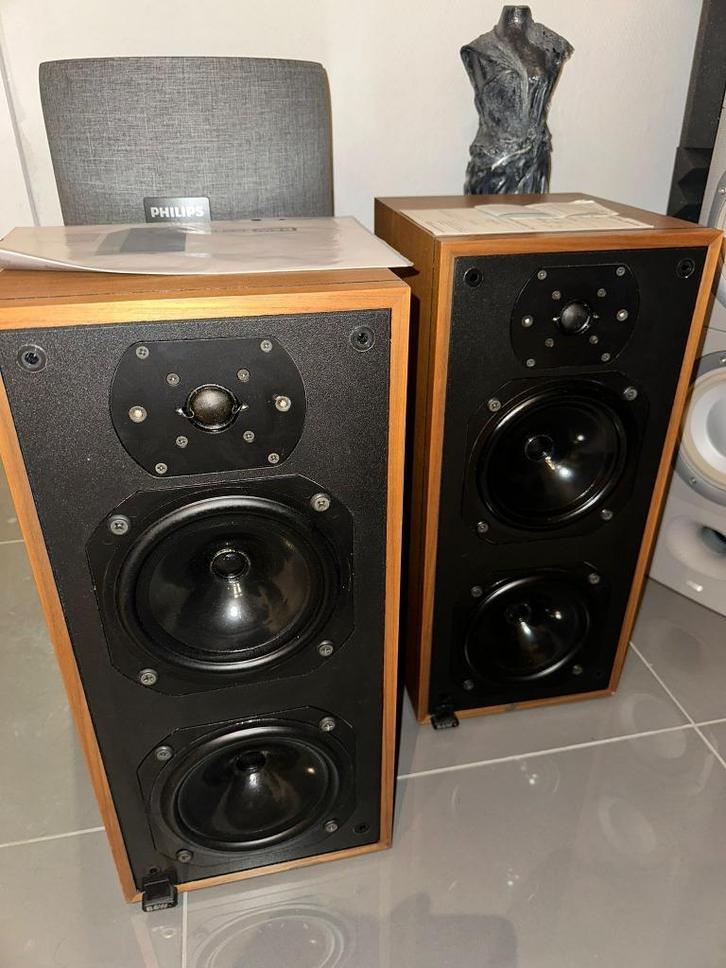Bowers & Wilkins DM 14, Audio, Tv en Foto, Luidsprekerboxen, Zo goed als nieuw, Front, Rear of Stereo speakers, 60 tot 120 watt