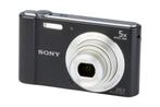 Sony DSC-W800 Compactcamera 20MP +16GB SD kaart + toebehoren, 4 t/m 7 keer, 20 Megapixel, Ophalen of Verzenden, Compact