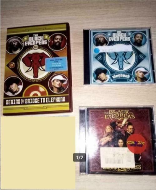 The Black Eyed Peas : 1 dvd + 2 cd's - retro - 5€/stuk, Cd's en Dvd's, Cd's | Hiphop en Rap, Gebruikt, Ophalen of Verzenden