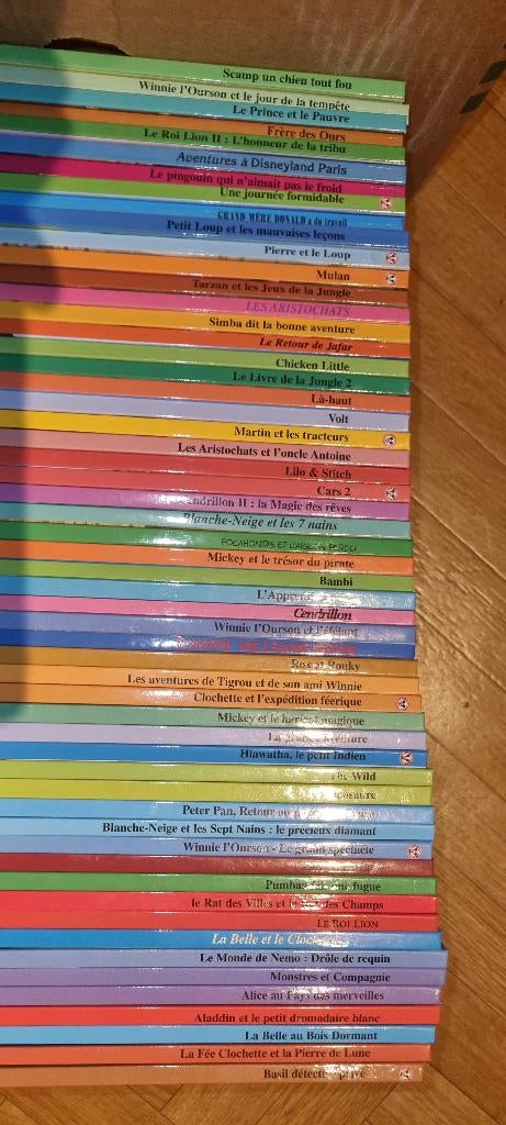 Grande collection Disney Mickey - Club du Livre 110 livres, Collections, Disney, Neuf, Autres types, Autres personnages, Enlèvement ou Envoi