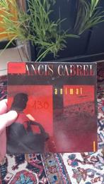 vinyl (45T) francis cabrel "animal", Ophalen, 1980 tot 2000, Gebruikt