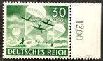 Dt. Reich: Fallschirmspringende Truppen 1943 POSTFRIS, Timbres & Monnaies, Timbres | Europe | Allemagne, Autres périodes, Enlèvement ou Envoi