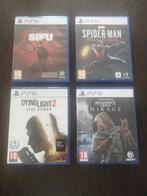 PS5 Games - Sifu - SpiderMan - DyingLight - Assassins Creed, Games en Spelcomputers, Games | Sony PlayStation 5, Ophalen of Verzenden
