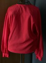 NA-KD Mooie vurig rode sleeve bloes 36 NIEUW, Kleding | Dames, NA-KD, Ophalen of Verzenden, Maat 36 (S), Rood