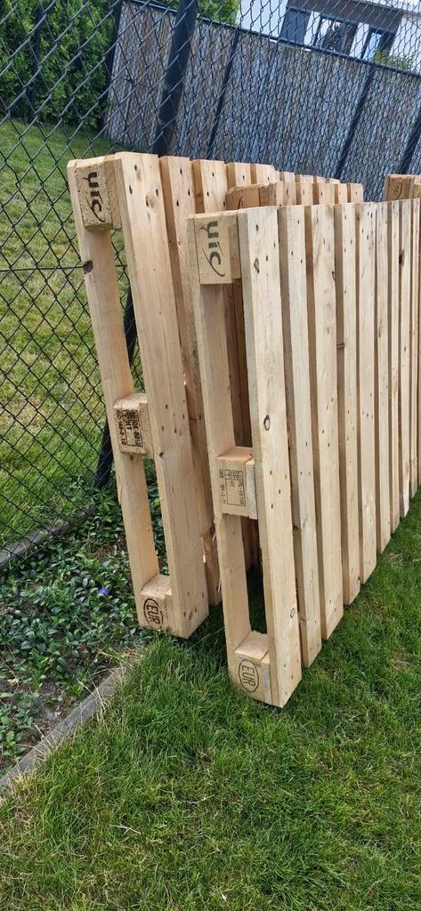 Europaletten. klasse A Foto 1-2->10€/stuk.Foto 3->7€/stk, Tuin en Terras, Palen, Balken en Planken, Zo goed als nieuw, Ophalen