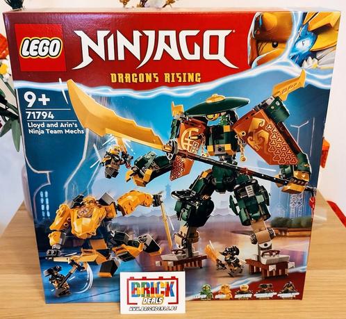 Lego Ninjago 71794 Les robots de l'équipe Ninja de Lloyd et, Enfants & Bébés, Jouets | Duplo & Lego, Neuf, Lego, Ensemble complet