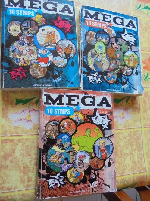 Mega 10 strips, Boeken, Stripverhalen, Gelezen, Meerdere stripboeken, Ophalen of Verzenden