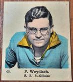 1930s (pre panini) Lecocq Pierre Weydisch U.R. St-Gilloise!, Ophalen of Verzenden, Zo goed als nieuw, Plaatje