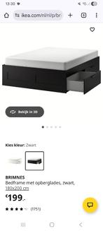 Tweepersoonsbed, Comme neuf, Enlèvement, 180 cm, 200 cm