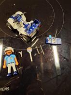 Playmobil politie quad, Kinderen en Baby's, Speelgoed | Playmobil, Ophalen, Zo goed als nieuw, Complete set