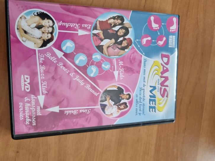 DVD Dans met ons mee, Cd's en Dvd's, Dvd's | Kinderen en Jeugd, Zo goed als nieuw, Film, Overige genres, Alle leeftijden, Ophalen of Verzenden