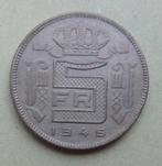 1945 5 francs occupation FR, Verzenden, Metaal, Losse munt