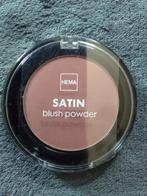 Hema satin blush powder 03 NEUVE !, Rose, Enlèvement ou Envoi, Joues, Maquillage