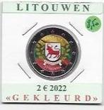 2 euros Lituanie 2022 Région de Sulvakija colorée, Enlèvement ou Envoi, 2 euros