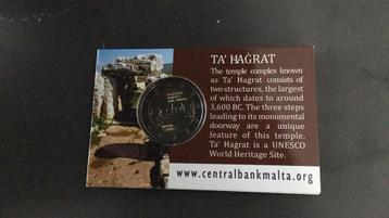 2019 Malta Ta Hagrat mmt, Postzegels en Munten, Munten | Europa | Euromunten, Ophalen of Verzenden, Malta, 2 euro