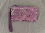 Roze glitter clutch tas, Rose, Enlèvement ou Envoi, Neuf