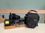 Nikon D3000 l AF-S DX NIKKOR 18-55mm Lens l Incl. Tas, Audio, Tv en Foto, Fotocamera's Digitaal, Spiegelreflex, 10 Megapixel, Ophalen of Verzenden