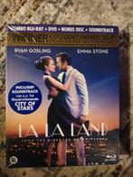 Blu-ray + dvd +soundtrack box La la land aangeb nieuw sealed, Comme neuf, Enlèvement ou Envoi