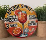 Metalen reclamebord Aperol, Ophalen of Verzenden, Reclamebord