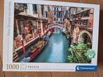 puzzel 1000 stukken Clementoni Venetië, Enlèvement, 500 à 1500 pièces, Comme neuf, Puzzle