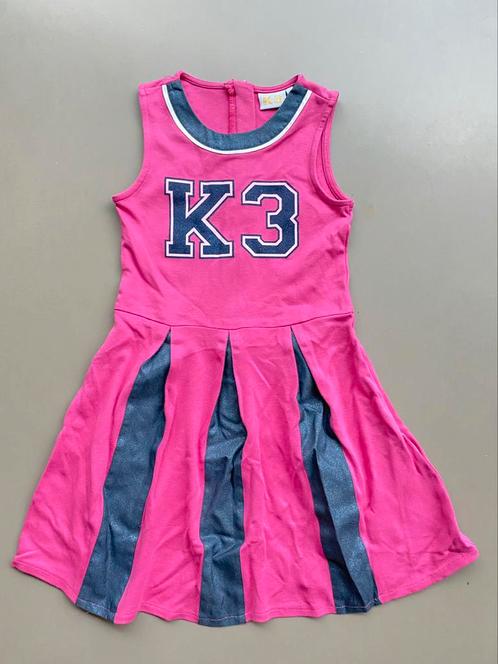 K3 cheerleader kleedje Play-O JBC 140, Kinderen en Baby's, Carnavalskleding en Verkleedspullen, Zo goed als nieuw, Meisje, 134 t/m 140