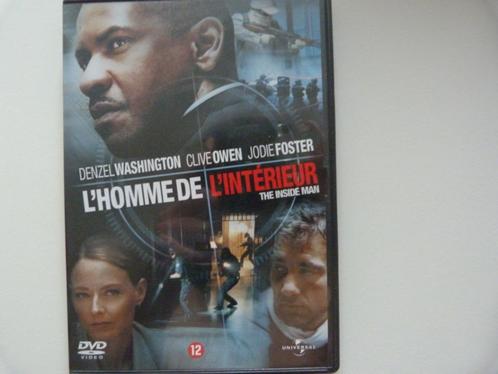Inside Man : L'homme De L'intérieur (Inside Man) [DVD], CD & DVD, DVD | Thrillers & Policiers, Comme neuf, Thriller d'action, À partir de 12 ans