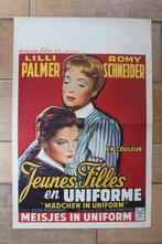 filmaffiche Romy Schneider Madchen in uniform filmposter, Verzamelen, Rechthoekig Staand, Ophalen of Verzenden, Zo goed als nieuw