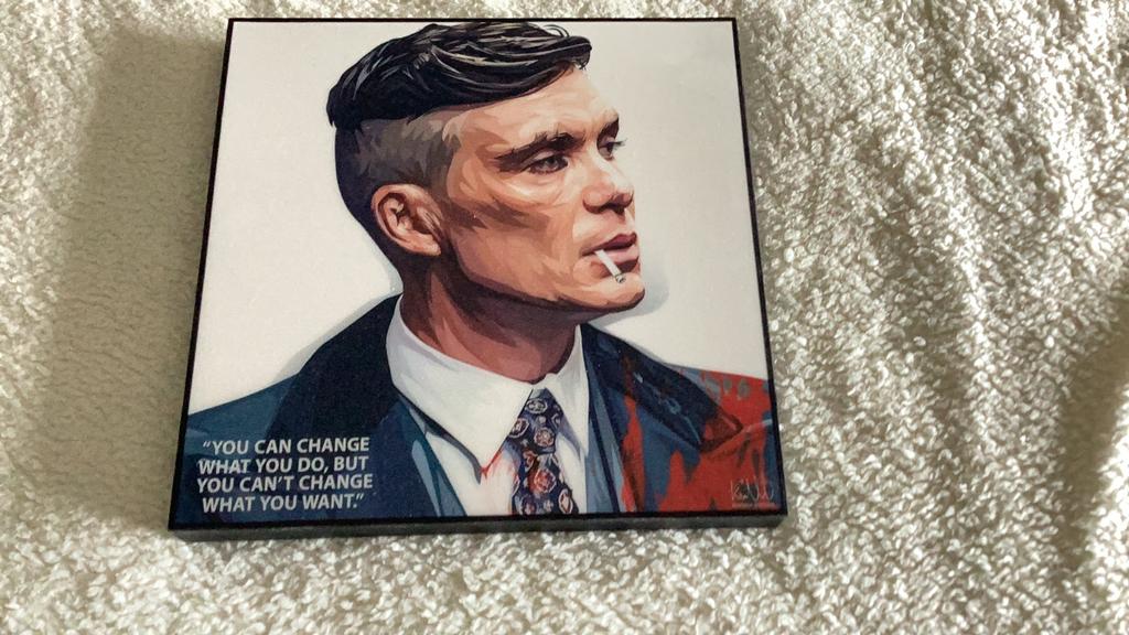 Thomas shelby quote, Ophalen of Verzenden, Zo goed als nieuw