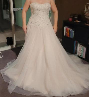 Belle robe de mariée, Neuf, Blanc, Novabella, Enlèvement