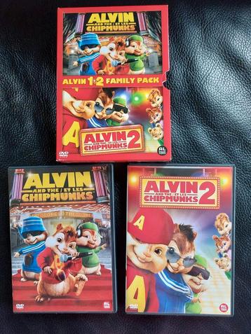 Alvin and the chipmunks 1+2 - family pack  beschikbaar voor biedingen