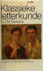 Klassieke letterkunde | Aula,Gerard Bartelink 9027423539, Enlèvement ou Envoi, Utilisé, Zie beschrijving