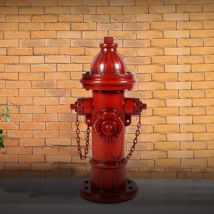 Brandweer brandkraan 92 cm - fire hydrant, Verzamelen, Beelden en Beeldjes, Nieuw, Ophalen