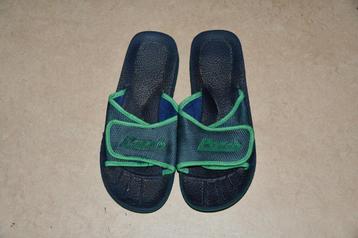 Blauwe badslippers Patch - maat 38 beschikbaar voor biedingen